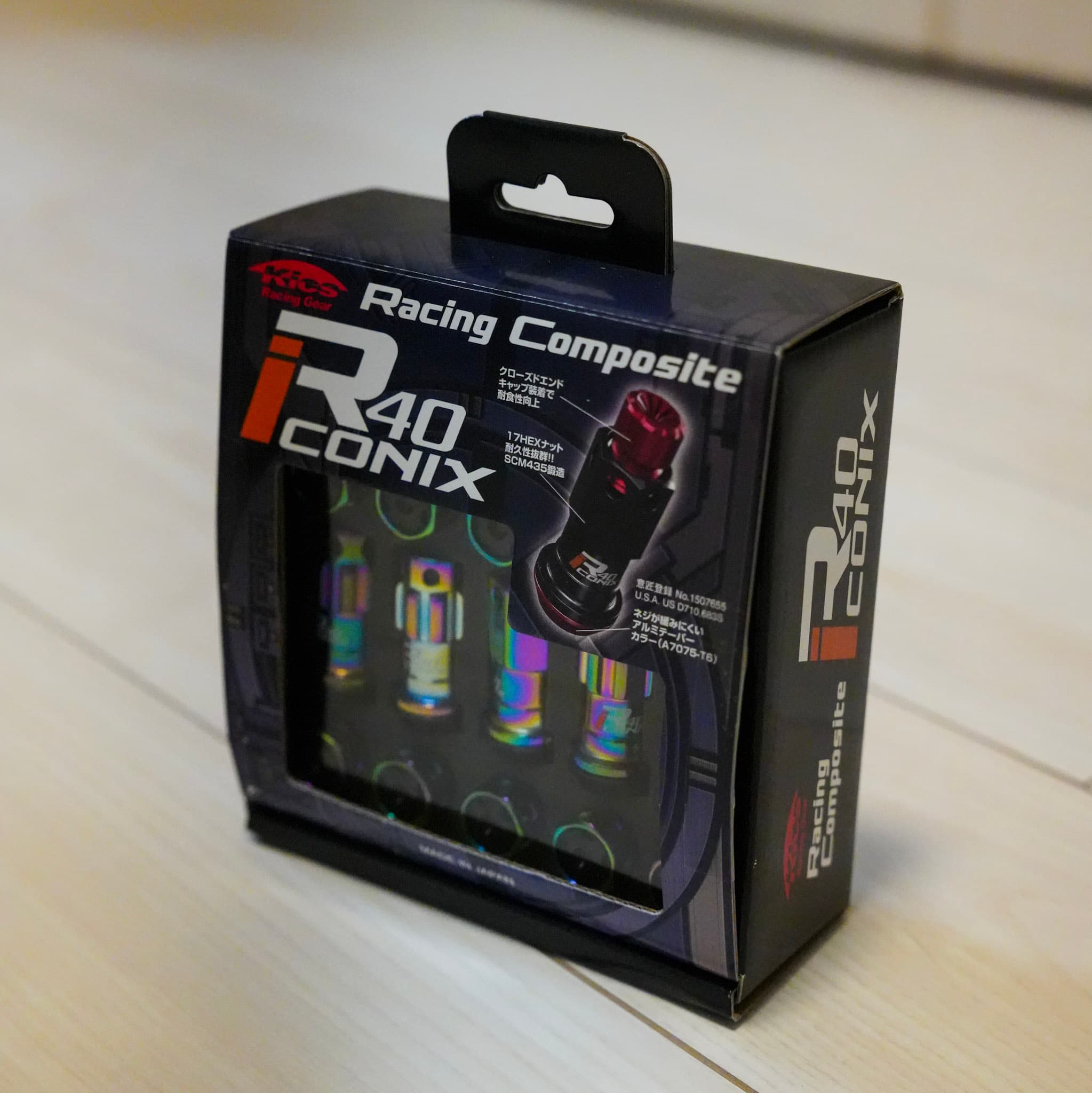 Racing Composite R40 ICONIX Neochrome - M12×P1.5
